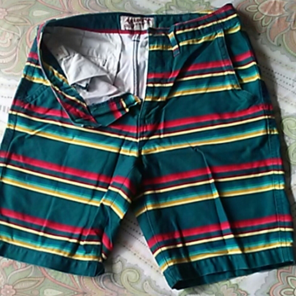 Horizontal striped shorts - Picture 1 of 4